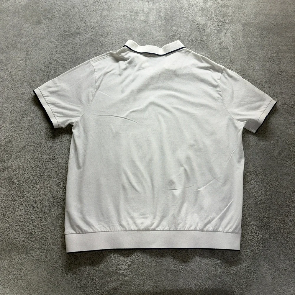 Polo Ralph Lauren Polo Shirt Mens XXL White Short Sleeve Johnny Collar